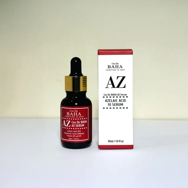 COS DE BAHA Azelaic Acid 10% Facial Serum with Niacinamide ( AZ ) 30ml