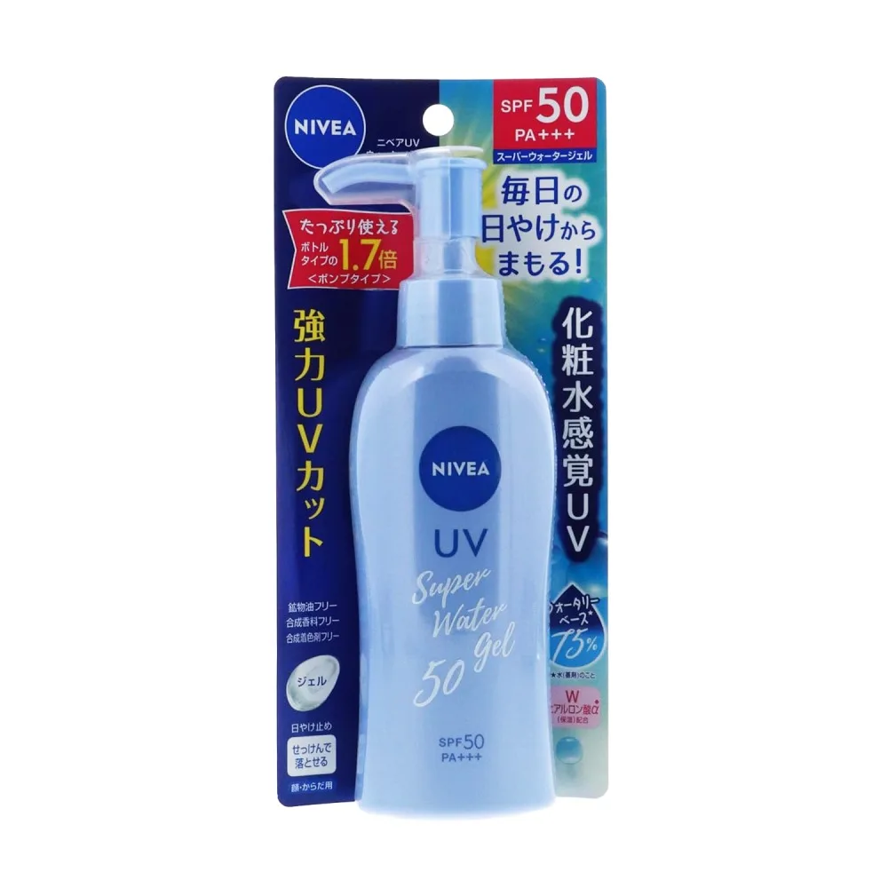 NIVEA UV Super Water Gel Sunscreen SPF 50++ 140ml