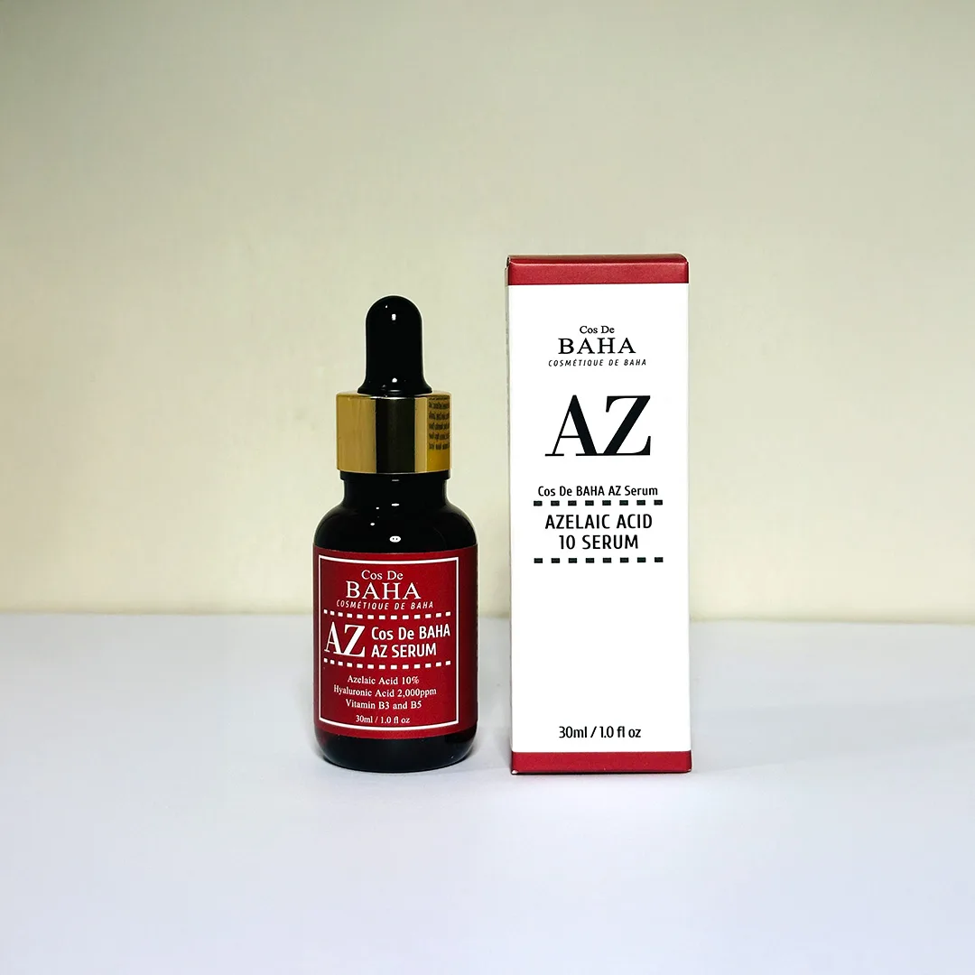 COS DE BAHA Azelaic Acid 10% Facial Serum with Niacinamide ( AZ ) 30ml