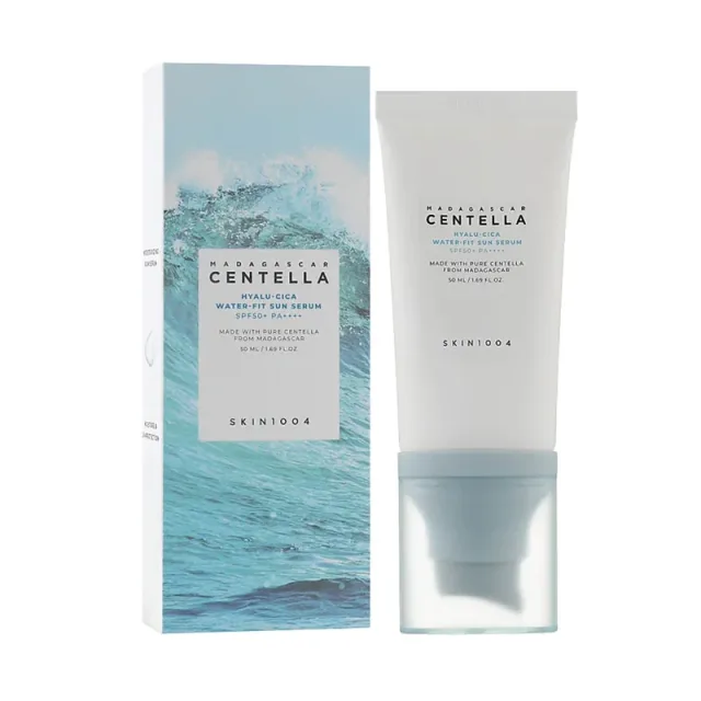 Skin1004 Madagascar Hyalu Cica Water Fit Sun Serum